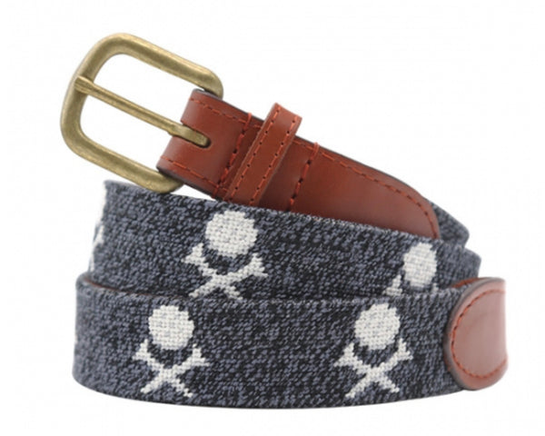 Scratch Golf Needlepoint Belt