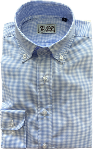 Wrinkle Free Button Down - micro gingham