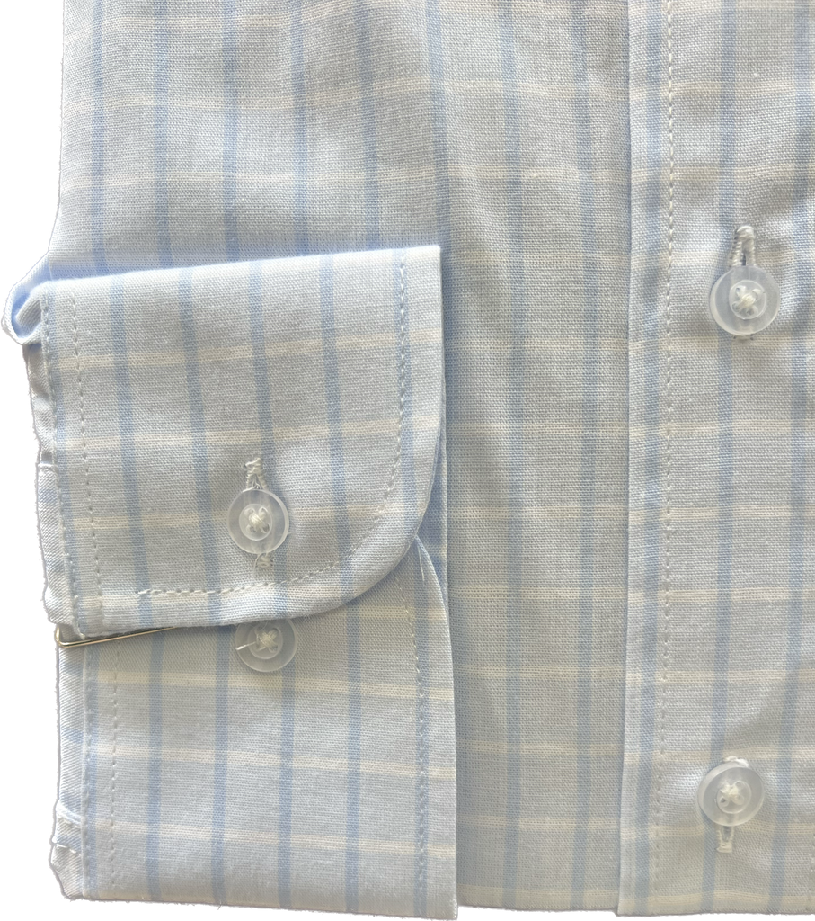 Wrinkle Free Button Down - Soft Windowpane                  MULTIPLE COLORS