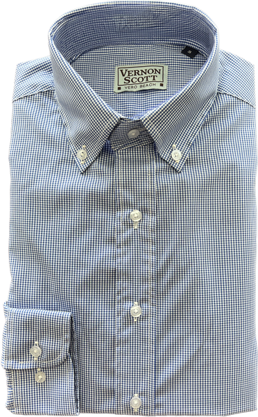 Wrinkle Free Button Down - micro gingham