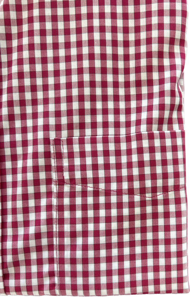 Wrinkle Free Button Down - fine gingham                                                                MULTIPLE COLORS