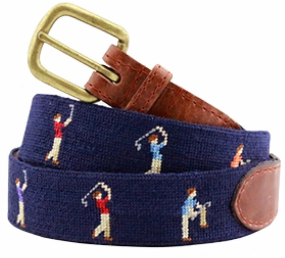 Mulligan Needlepoint Belt