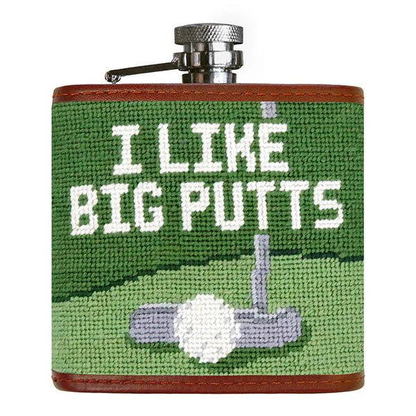 Smathers & Branson Needlepoint Flask