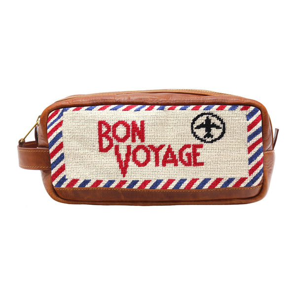 Smathers & Branson Needlepoint Toiletry Bag
