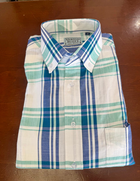 Wrinkle-Free Button Down - Patterned Linens