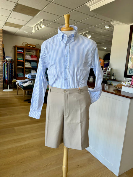 Wrinkle Free Button Down - Striped Poplin          MULTIPLE COLORS