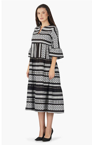 America&Beyond Lori Mexican Maxi Dress