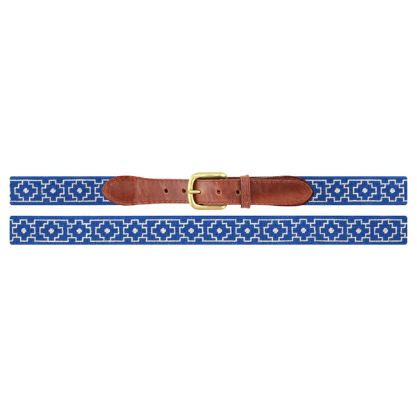 Needlepoint Claiborne (blueberry-light khaki)