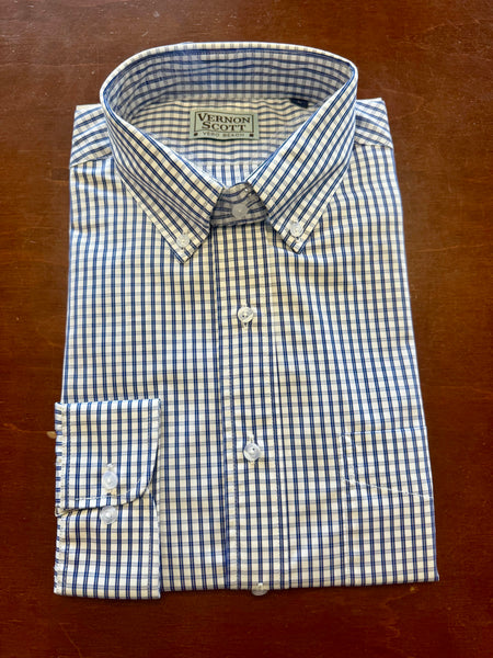 Wrinkle Free Button Down - small multi plaid
