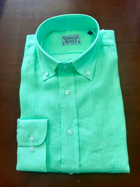 Wrinkle Free Button Down - Solid Linens