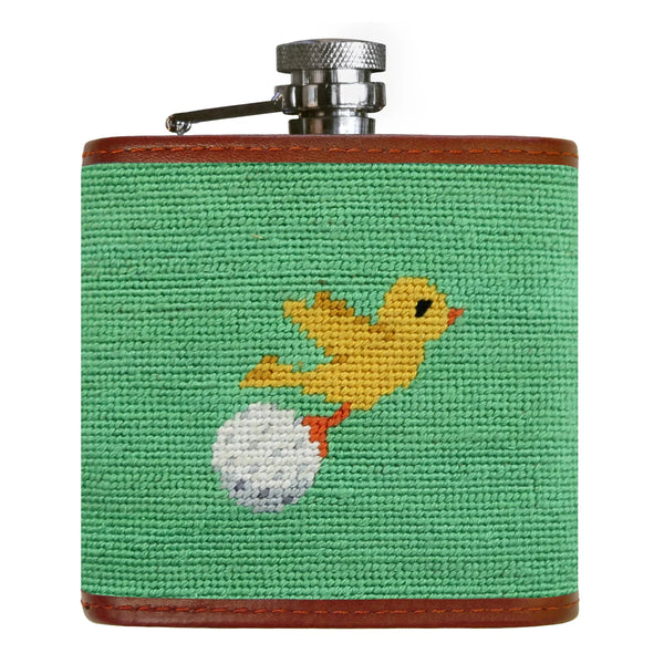 Smathers & Branson Needlepoint Flask