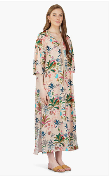 America & Beyond Moku Tiger Kaftan