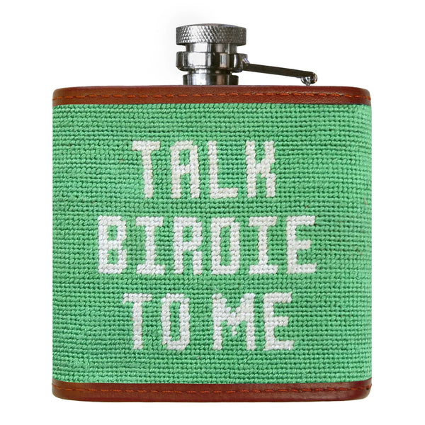 Smathers & Branson Needlepoint Flask