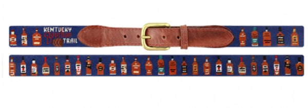 Kentucky Bourbon Trail Needlepoint Belt