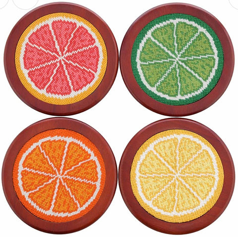 Needlepoint Coasters