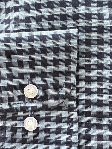 Wrinkle Free Button Down - Night Shade gingham