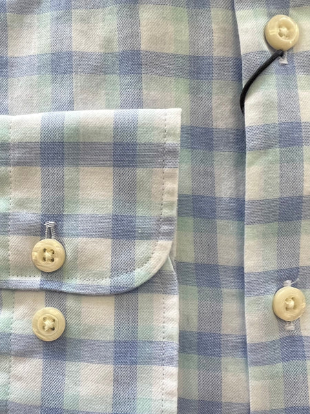 Summer Soft Cotton Sport  Shirt - Multi Blue Palid