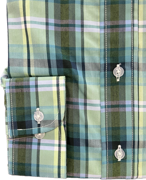 Wrinkle-Free Button Down - Fall Plaids                         MULTIPLE COLORS