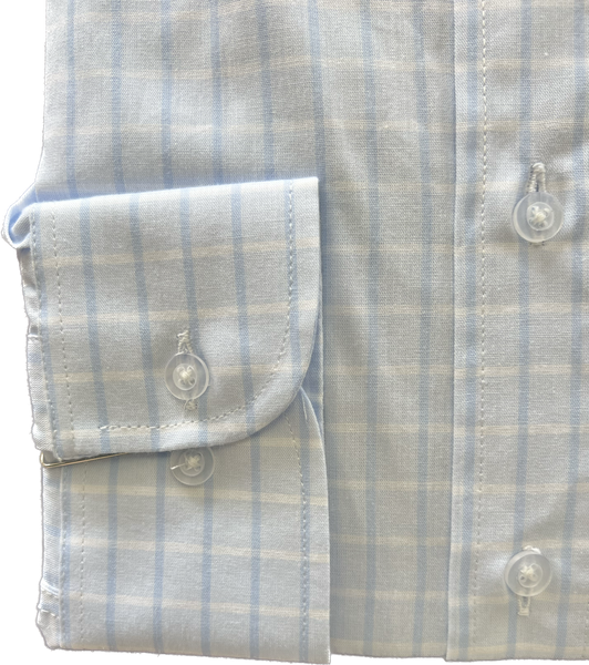 Wrinkle Free Button Down - Soft Windowpane                  MULTIPLE COLORS