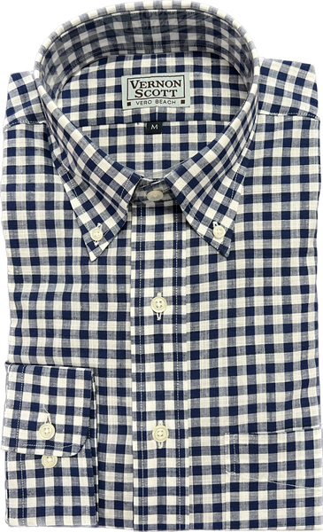 Wrinkle Free Button Down - Gingham           MULTIPLE COLORS