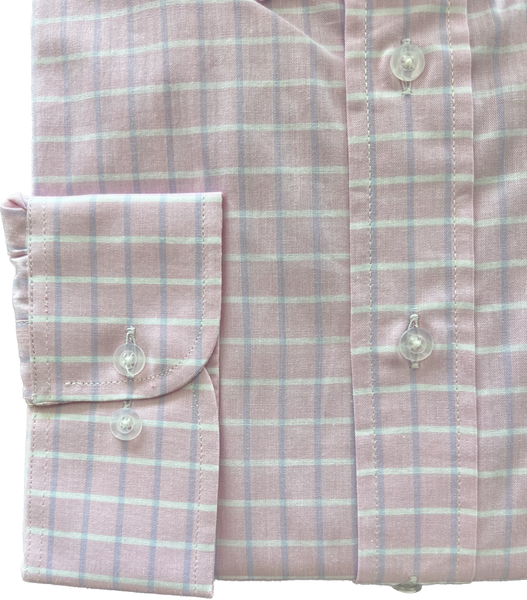 Wrinkle Free Button Down - Soft Windowpane                  MULTIPLE COLORS