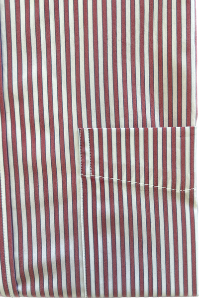 Wrinkle Free Button Down - Striped Poplin          MULTIPLE COLORS