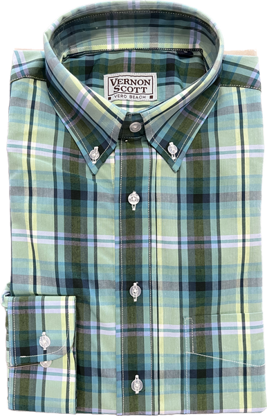 Wrinkle-Free Button Down - Fall Plaids                         MULTIPLE COLORS