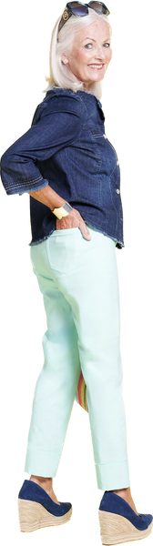 Bella Ankle Grazer Pull-On Pant