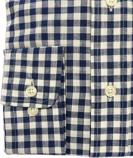 Wrinkle Free Button Down - Gingham           MULTIPLE COLORS