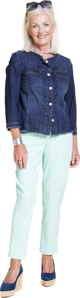 Bella Ankle Grazer Pull-On Pant