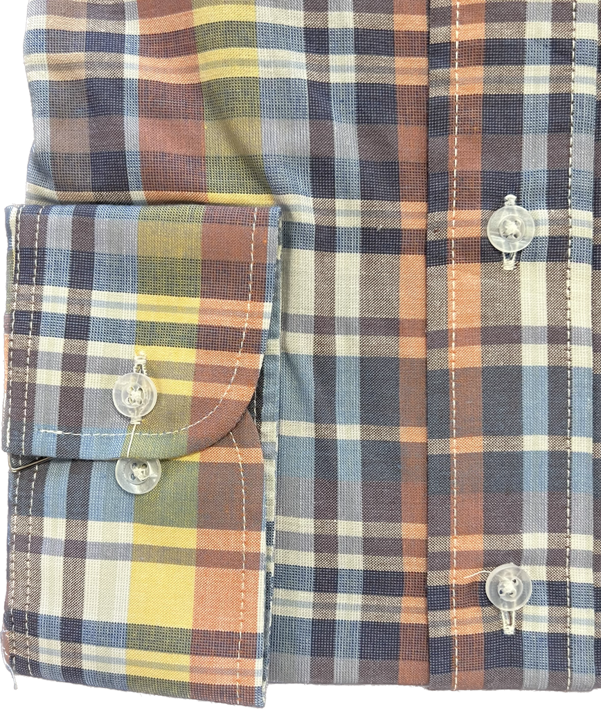 Wrinkle-Free Button Down - Fall Plaids                         MULTIPLE COLORS