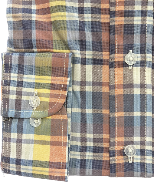 Wrinkle-Free Button Down - Fall Plaids                         MULTIPLE COLORS