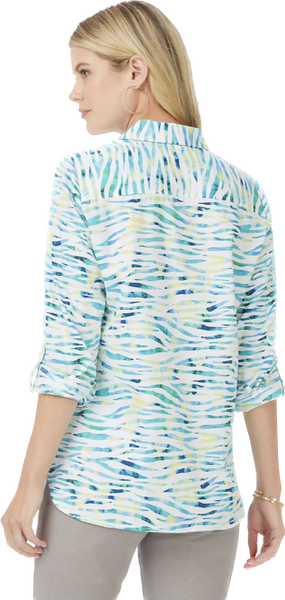 Cole Neon Zebra LS Shirt
