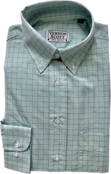 Wrinkle Free Button Down - Soft 3-Color Tattersall                MULTIPLE COLORS