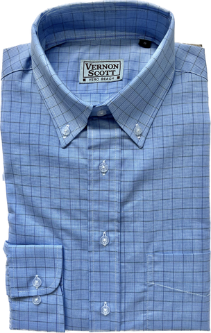 Wrinkle Free Button Down - Soft 3-Color Tattersall                MULTIPLE COLORS