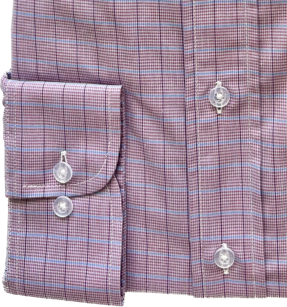 Wrinkle Free Button Down - Soft 3-Color Tattersall                MULTIPLE COLORS