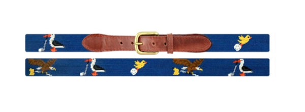 Birdie Eagle Albatross Needlepoint Belt